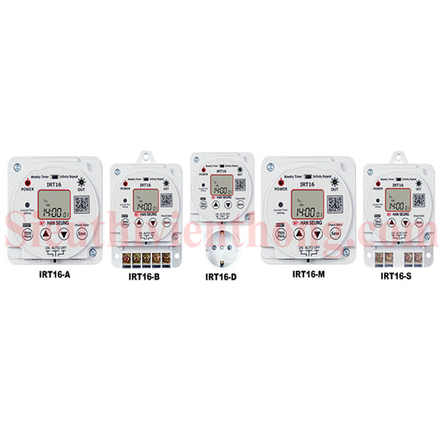 Công tắc hẹn giờ kỹ thuật số HAN SEUNG IRT16 series